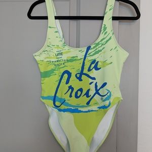 La Qroix Lime One Piece Swimsuit